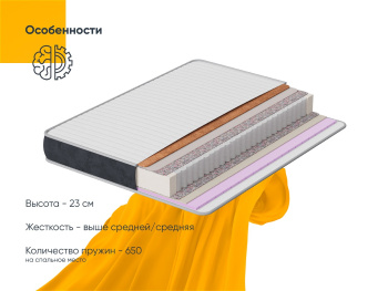 Матрас Latex Natura Vera 90x200