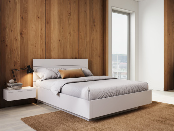 Кровать Лима с подъёмным механизмом, белая 140х200х110 Кровать Лима с подъёмным механизмом, белая 140х200х110