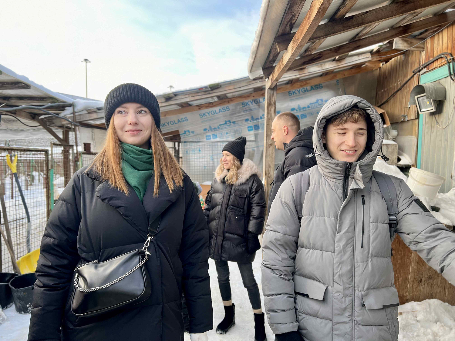 Прогулка с собачками