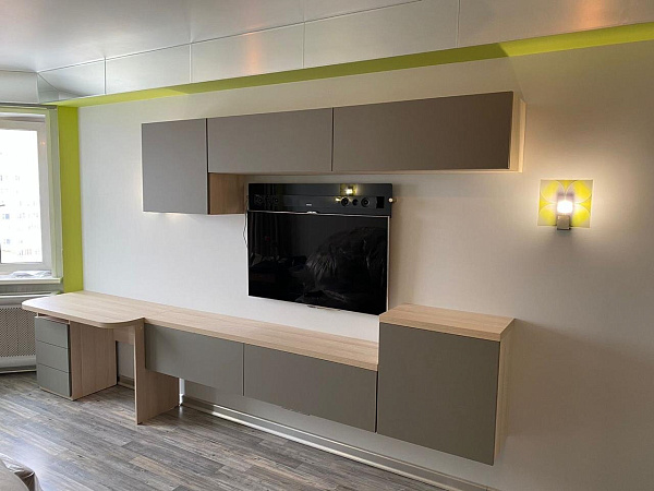 Гостиная навесная с рабочим местом Гостиная навесная с рабочим местом