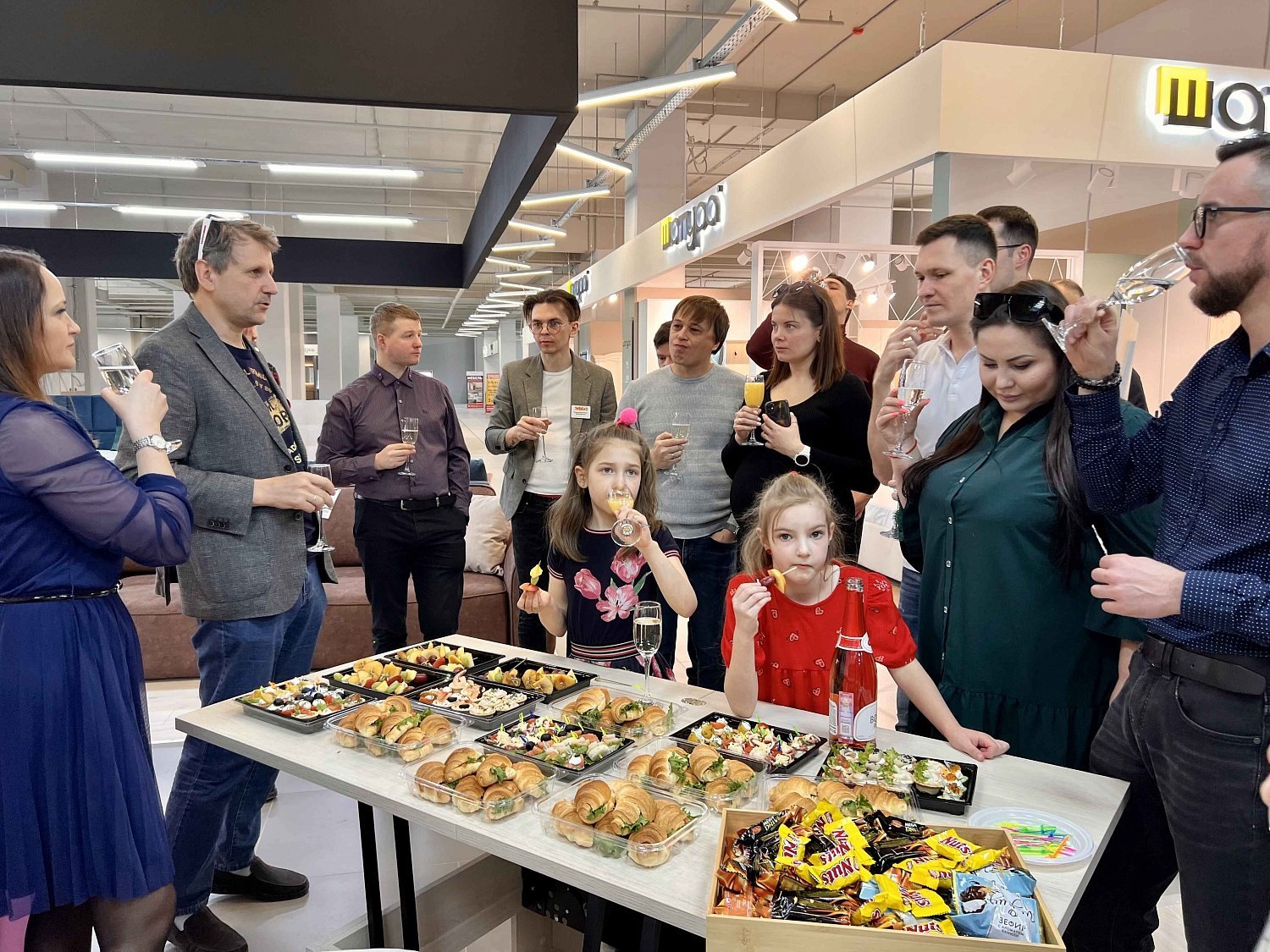 Открытие салона в новом районе Янино