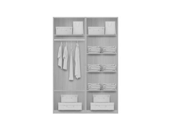 Полки 75 см + штанга 75 см Полки + штанга